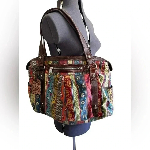 Fossil HTF Boho Large Travel Bag - Picture 11 of 16